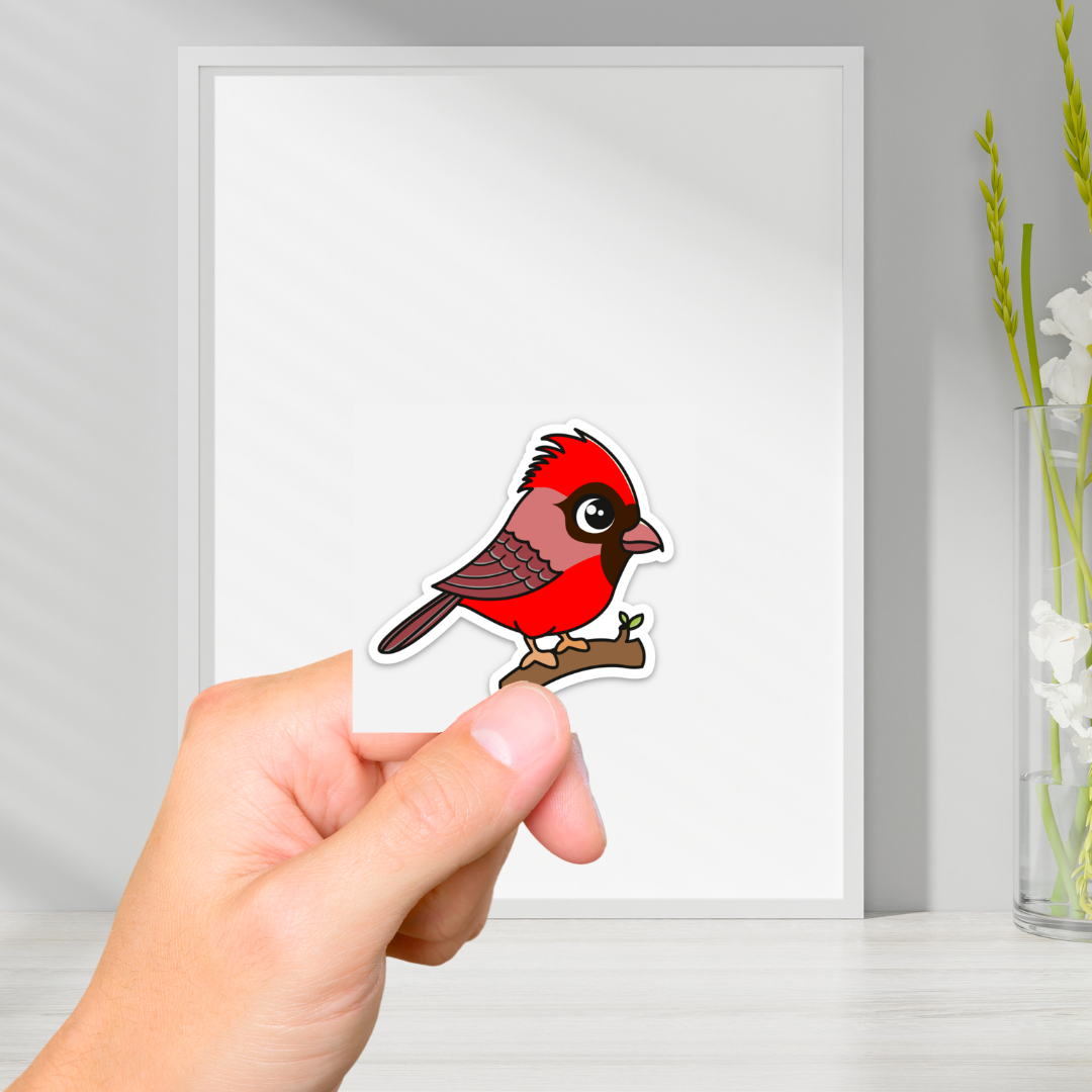 Cardinal Vinyl Sticker