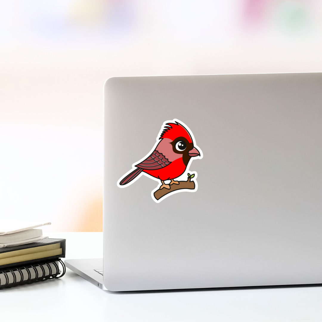 Cardinal Vinyl Sticker