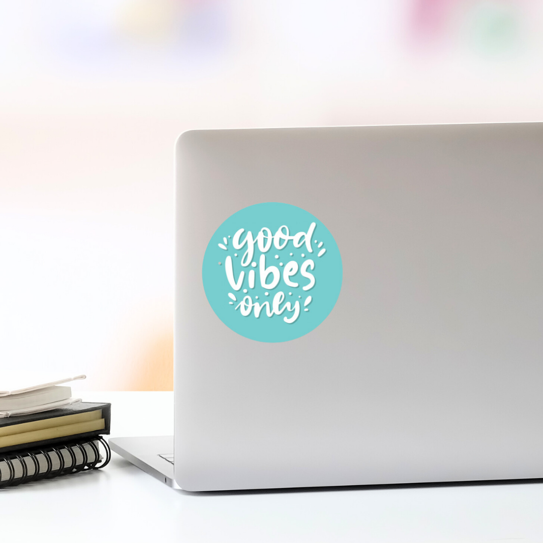 Good Vibes Only Vinyl Sticker