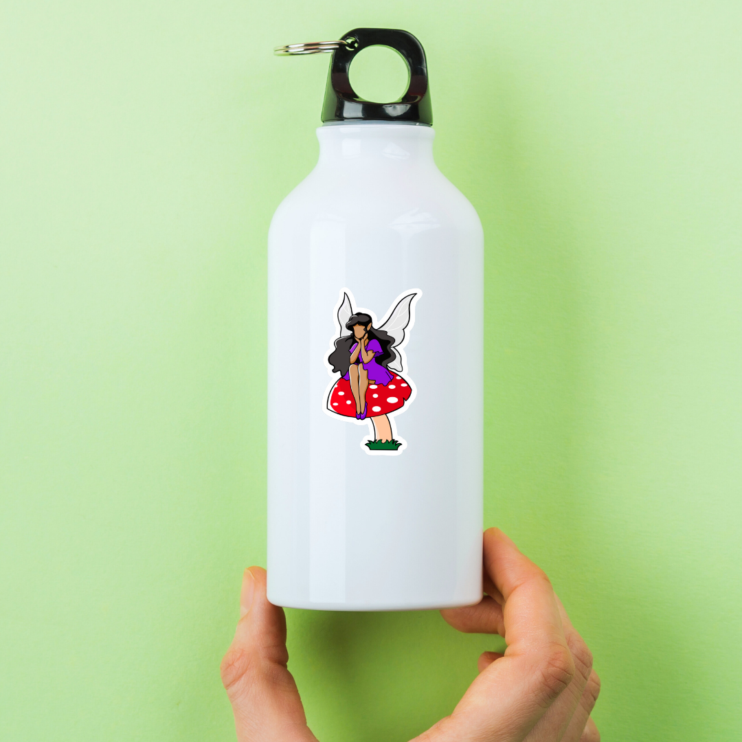 Mushroom Fairy Vinyl Sticker