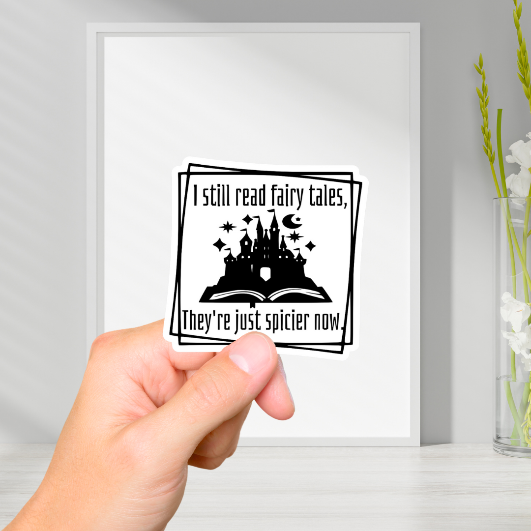 Spicy Book Vinyl Sticker 3 inch