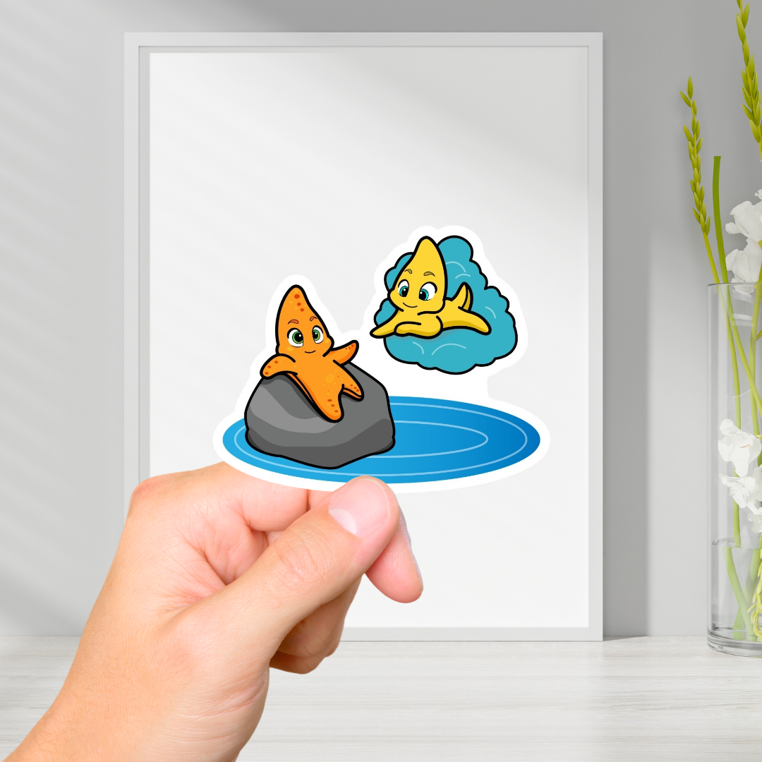 Creation of Stardom Vinyl Sticker