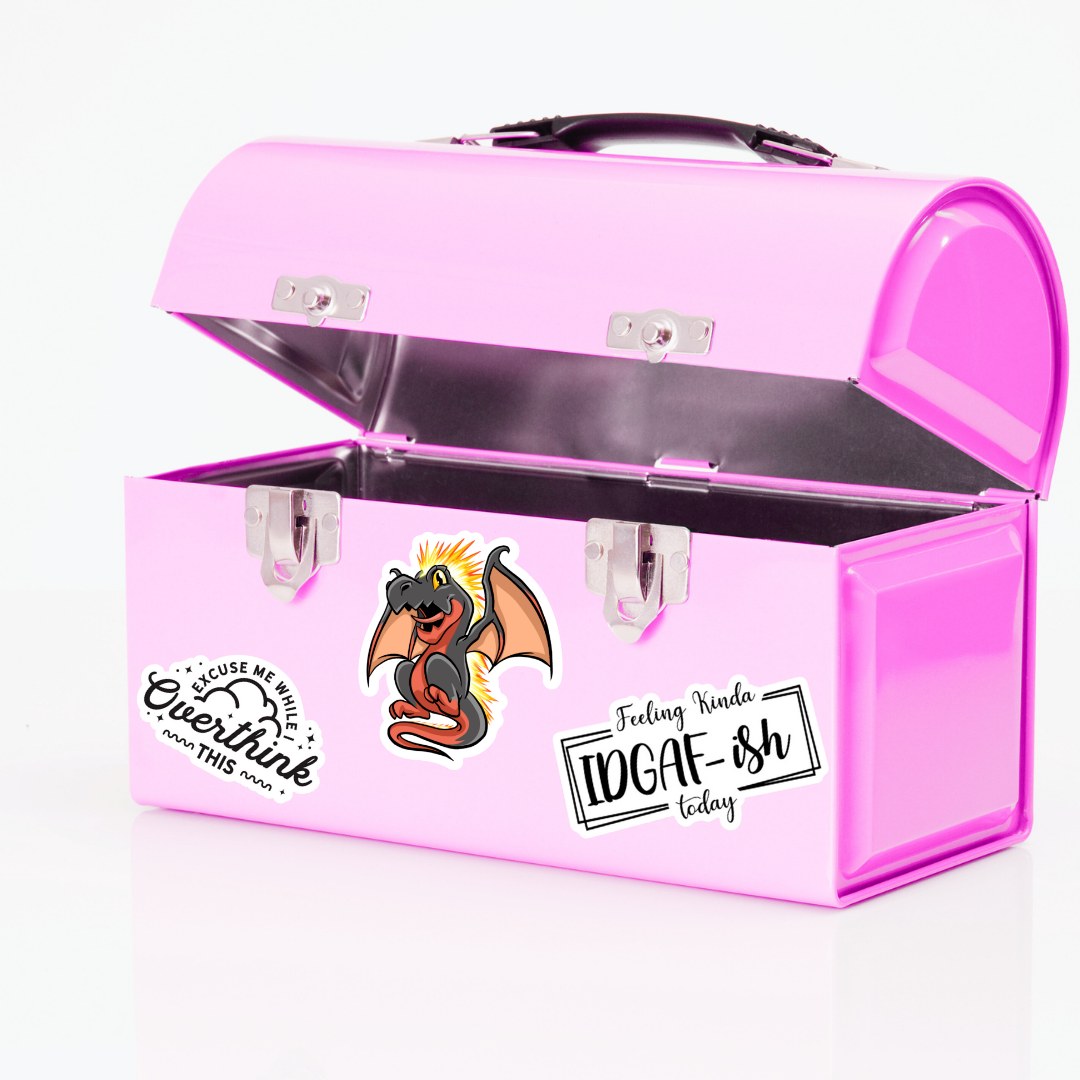 Fire Dragon Vinyl Sticker
