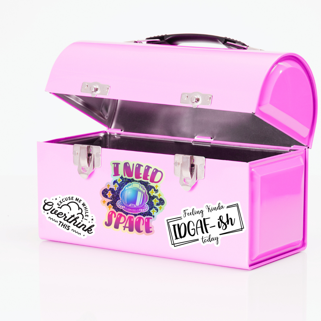 I Need Space Holographic Sticker