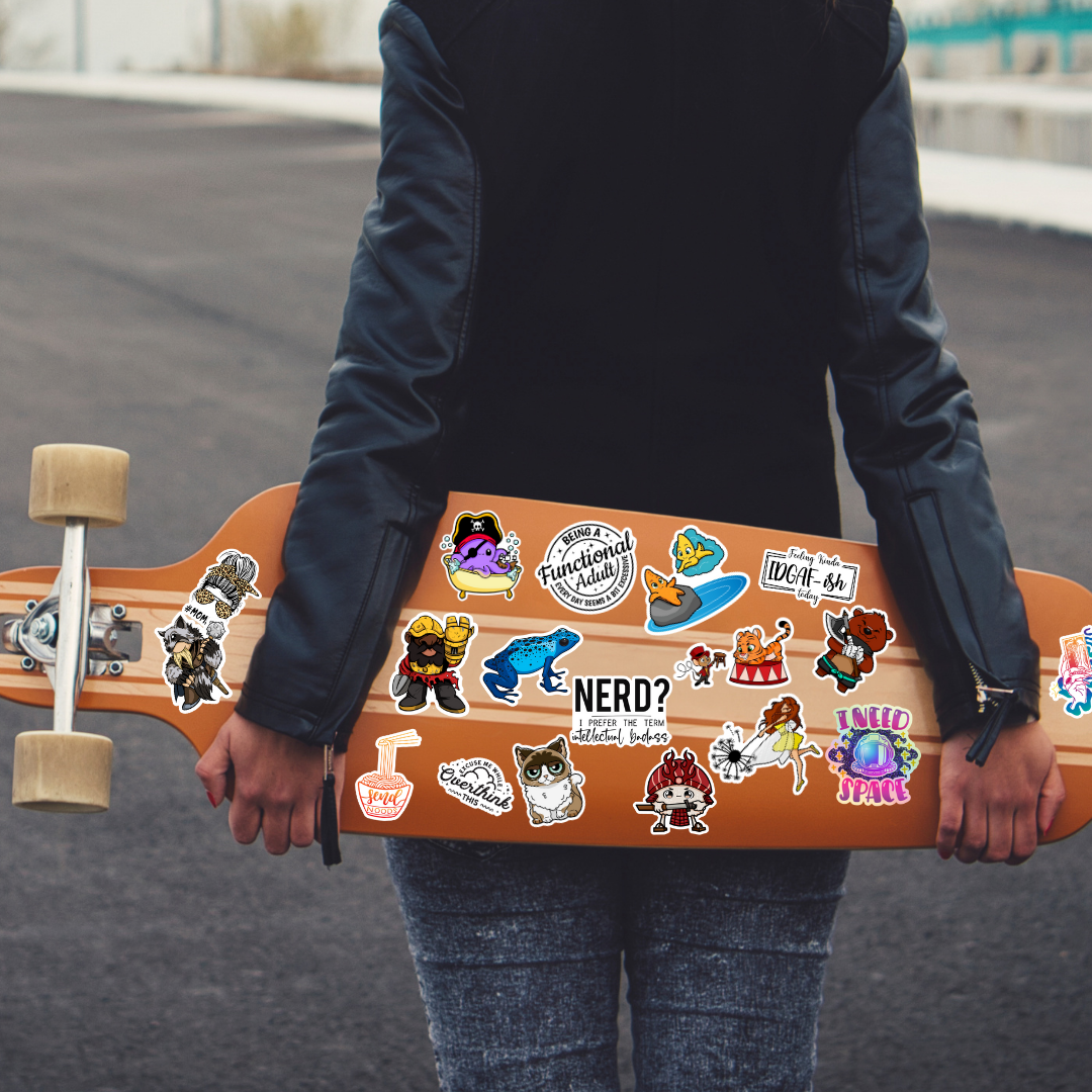 Intellectual Badass Vinyl Sticker