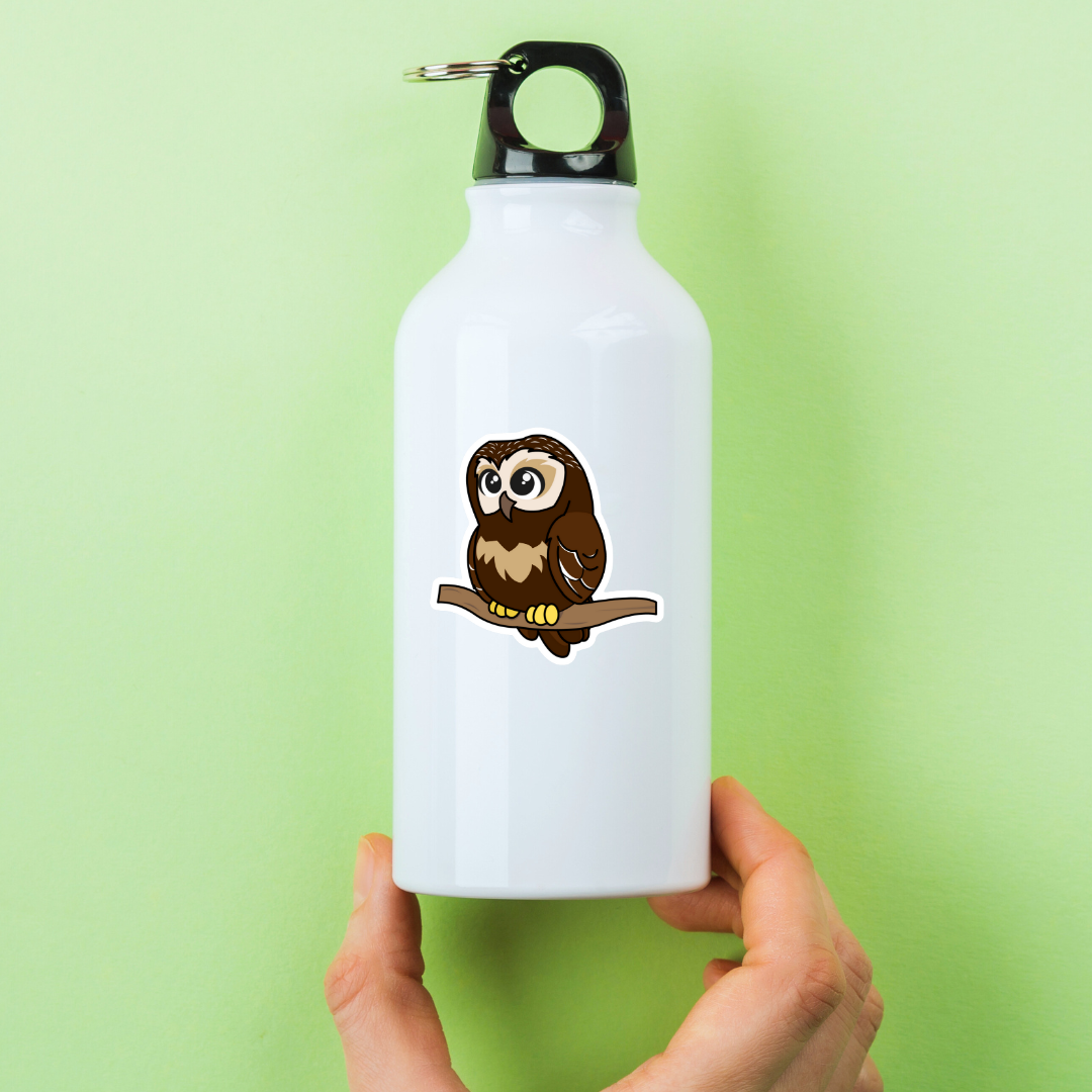 Owl Vinyl Sticker