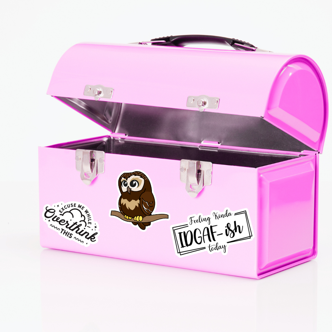 Owl Vinyl Sticker