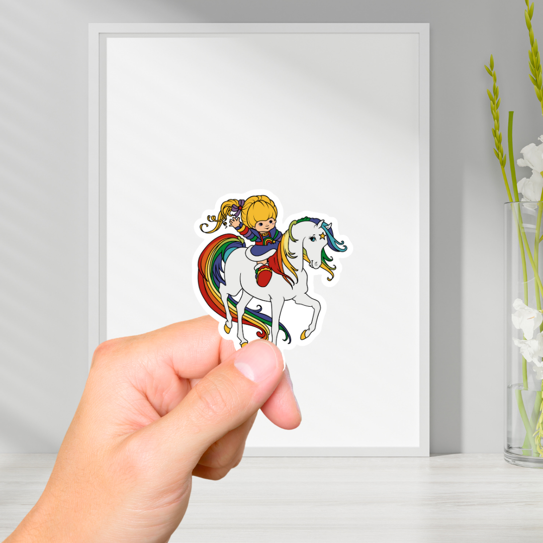Rainbow Brite & Starlite Vinyl Sticker