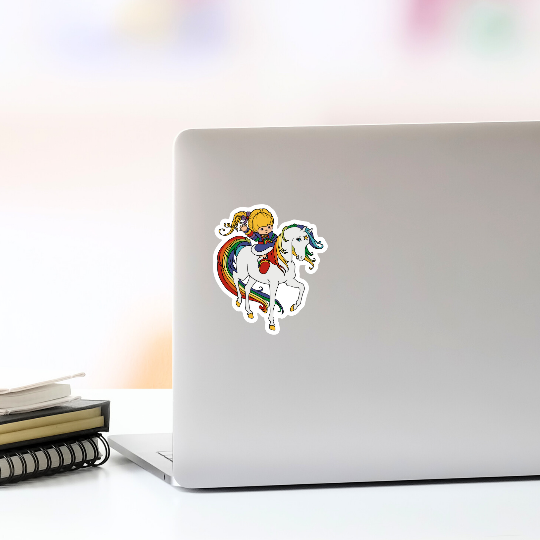 Rainbow Brite & Starlite Vinyl Sticker