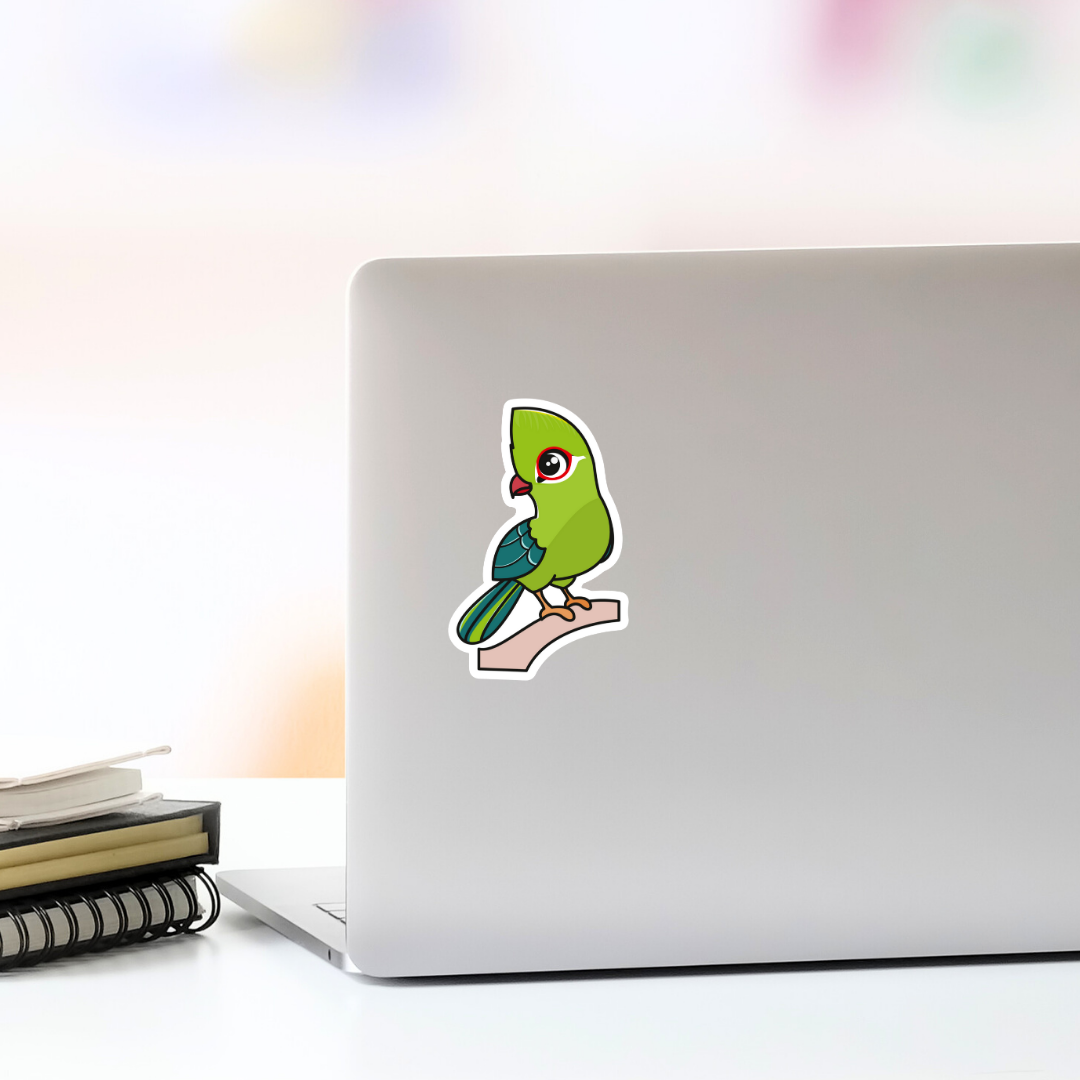 Turaco bird Vinyl Sticker