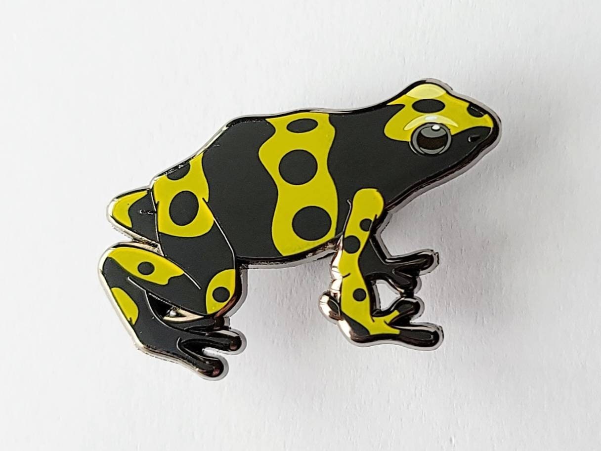 Golden Frog - Enamel Pin