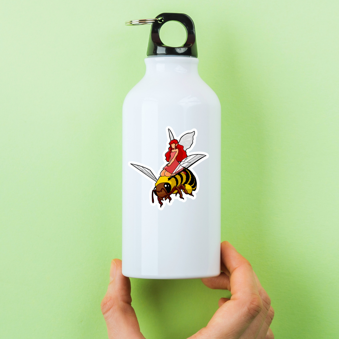 Bumblebee Fairy Vinyl Sticker