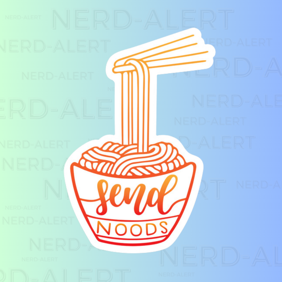 Send Noods Vinyl Sticker