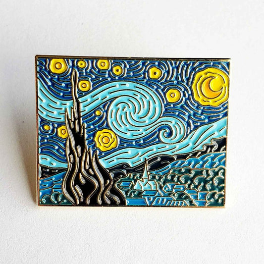 Starry Night Enamel Pin