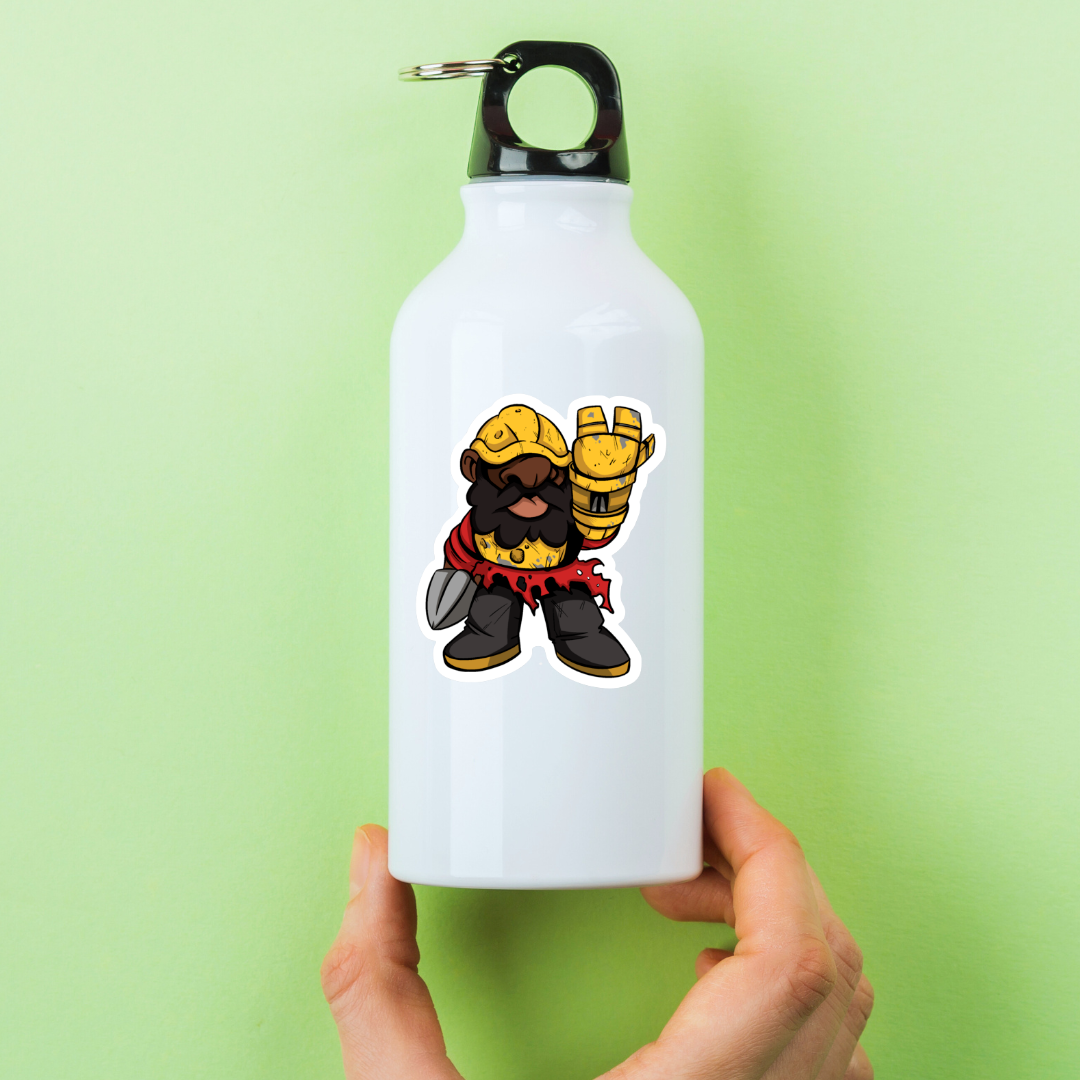 Apocalyptic Bionic Gnome Vinyl Sticker