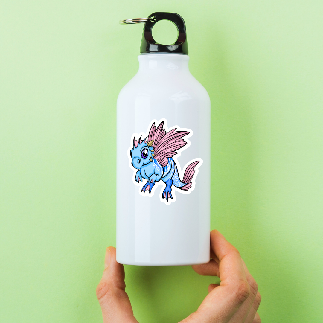 Aquatic Dragon Vinyl Sticker