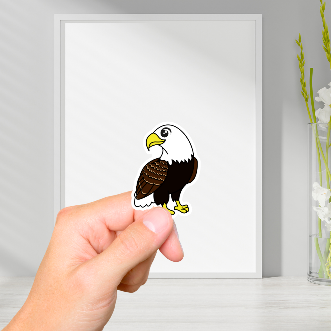 Bald Eagle Vinyl Sticker