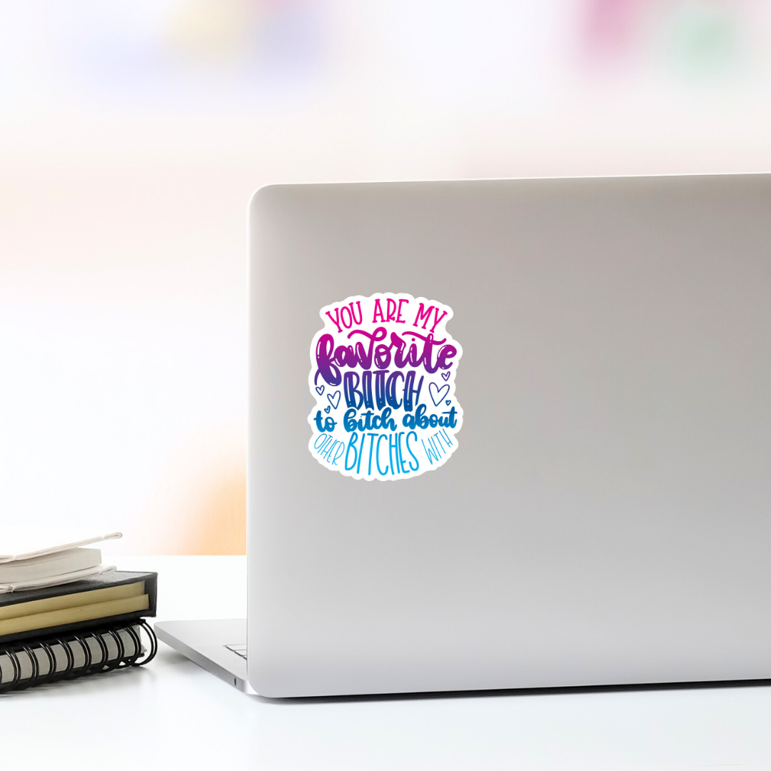 Best Friend Vinyl Sticker