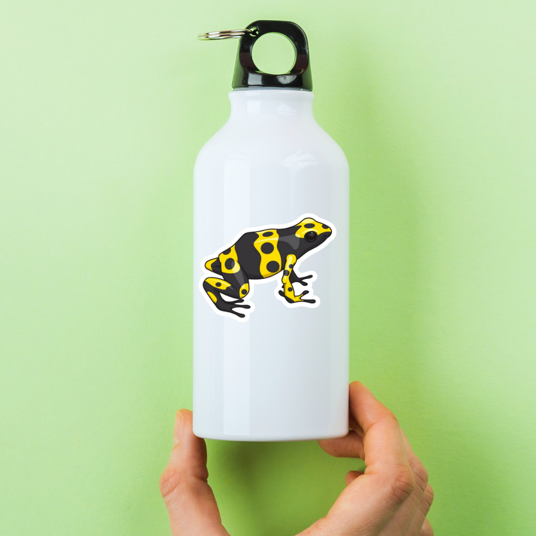 Bumble bee Poison Frog Vinyl Sticker