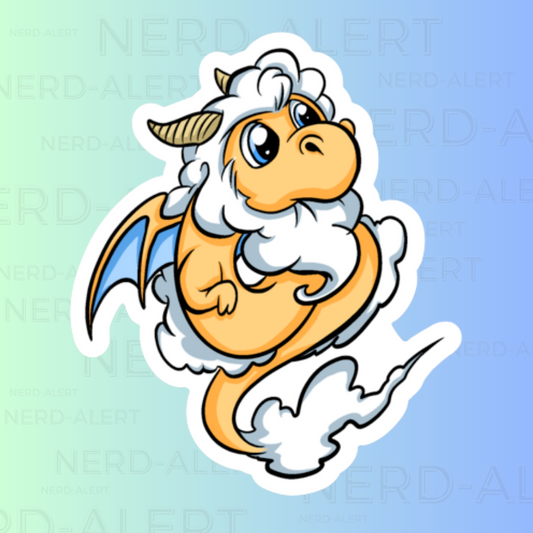 Wind Dragon Vinyl Sticker