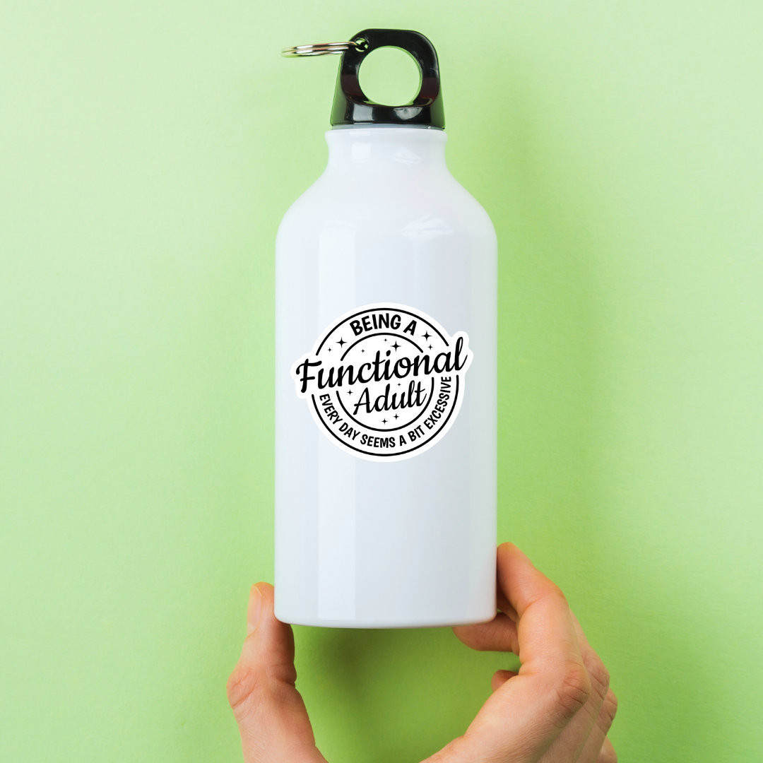 Functional Adult Vinyl Sticker