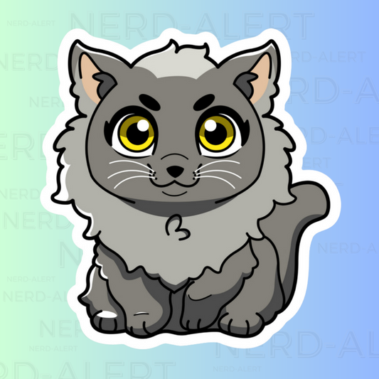 Maine Coon Cat Vinyl Sticker