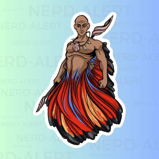 Midnight Merman Vinyl Sticker