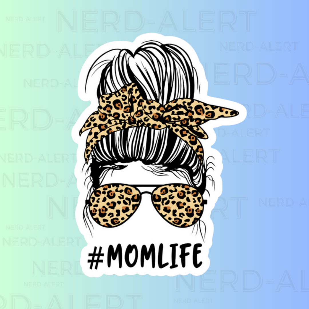 Mom Life Vinyl Sticker