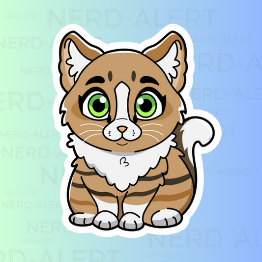 Norwegian Forest Cat Vinyl Sticker