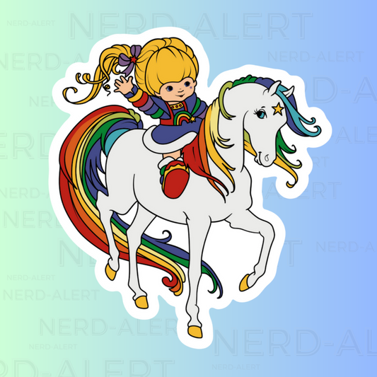 Rainbow Brite & Starlite Vinyl Sticker