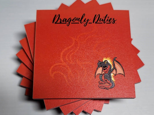 Fire Dragon Post-It Notepad